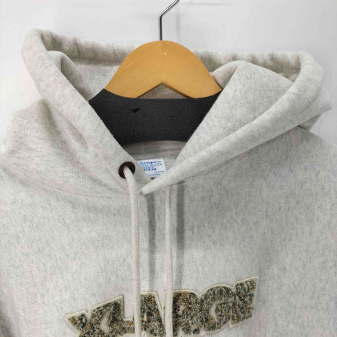 エクストララージ XLARGE REVERSEWEAVE ロゴ プルオーバーフーディー メンズ JPN:M