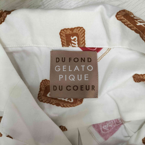 ジェラートピケ gelato pique Lotus シャツドレス パジャマシャツ ワンピース レディース FREE