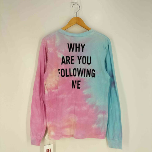 HERMAN HOMME USA製 タイダイ UN FOLLOW プリント ロングスリーブTシャツ メンズ import:M