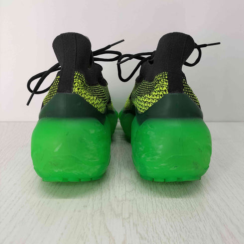 グラウンズ grounds MOOPIE FROST BLACK NEON/FLUO GREEN MATTE ローカットスニーカー メンズ