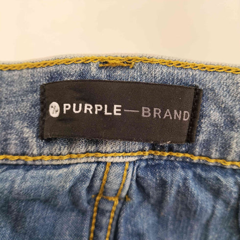 PURPLE BRAND P001 SLR ダメージ加工デニムパンツ メンズ 33
