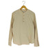 ザラ ZARA ヘンリーネック コットン シャツ メンズ import:M