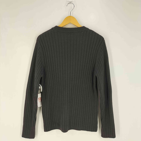 ザラ ZARA コットン リブ編み ニット メンズ import:M