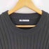 ザラ ZARA コットン リブ編み ニット メンズ import:M