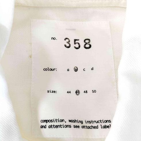 ヌードマサヒコマルヤマ nude:masahiko maruyama スナップボタン レイヤードデザインシャツ メンズ 46