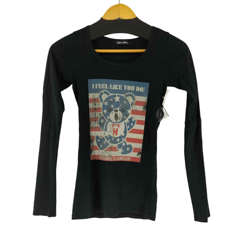 ヒステリックグラマー HYSTERIC GLAMOUR ヒスベアプリント L/S カットソー レディース FREE