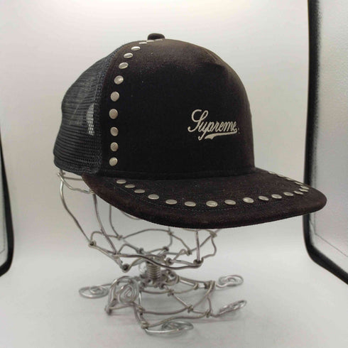 シュプリーム Supreme 21AW Studded Velvet Mesh Back 5-Panel メンズ
