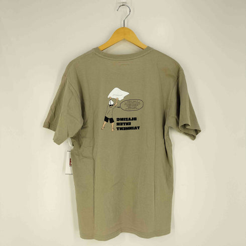 ゴースローキャラバン go slow caravan MODEM DESIGN 7ozTee ロウリュウおじさん メンズ JPN:XL
