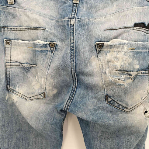 ディーゼル DIESEL ダメージ デニム パンツ メンズ 29