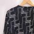 ゴルチエオムオブジェ GAULTIER HOMME objet 90S ジャガード ノーカラー ジップ トラック ジャケット メンズ FREE