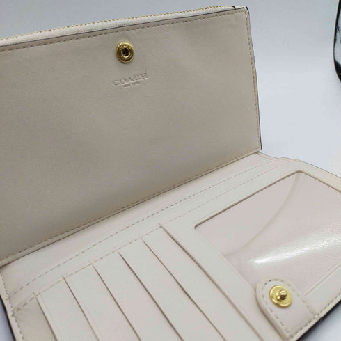 コーチ COACH SIG SLIM ZIP WALLT スリム ジップ ウォレット シグネチャー キャンバス レディース