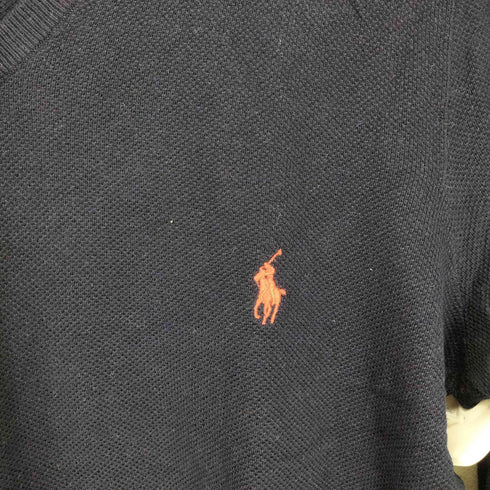 ポロバイラルフローレン Polo by RALPH LAUREN コットンカシミヤvネックニット メンズ m