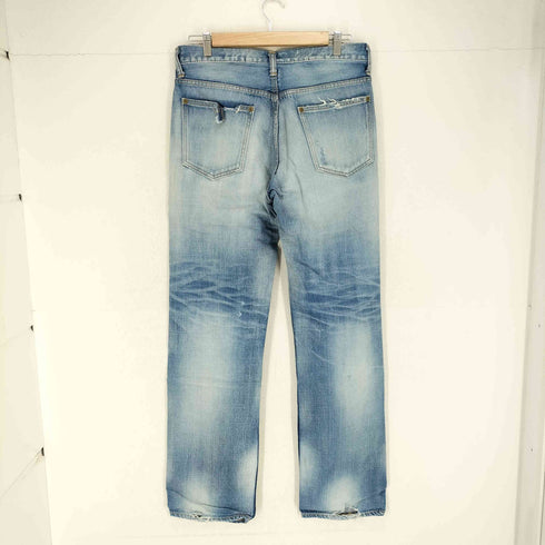 プレッジ Pledge ダメージ加工デニムパンツ メンズ 48