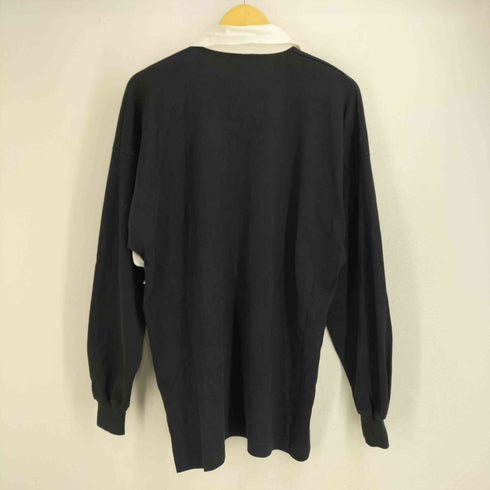 カンタベリーオブニュージーランド CANTERBURY OF NEW ZEALAND 90S ワンポイント刺繍 ラガーシャツ メンズ JPN:XL