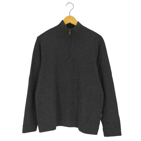 パタゴニア patagonia ウールナイロン ハーフジップ ハイネック ニット メンズ import:M