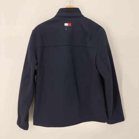 トミーヒルフィガー TOMMY HILFIGER SOFTSHELL COLOR BLOCK JACKET ボンディング フルジップ ジャケット メンズ import:M