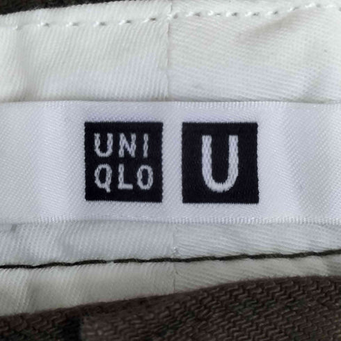 ユニクロユー UNIQLO U ワイドフィットチノ メンズ 85