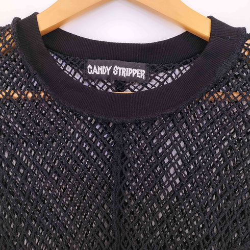 キャンディストリッパー Candy Stripper 24SS PATCH WORK MESH TOPS レディース JPN:2