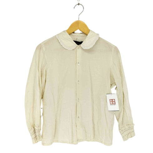 トリココムデギャルソン tricot COMME des GARCONS AD2007 リネン100襟フリルブラウス レディース JPN:M