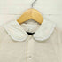 トリココムデギャルソン tricot COMME des GARCONS AD2007 リネン100襟フリルブラウス レディース JPN:M