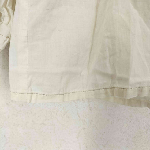 トリココムデギャルソン tricot COMME des GARCONS AD2007 リネン100襟フリルブラウス レディース JPN:M