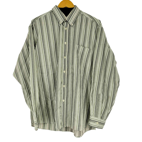 BASIC LINE ストライプシャツ メンズ JPN:L