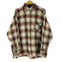 DAXON L/S オンブレチェックシャツ メンズ 45/46