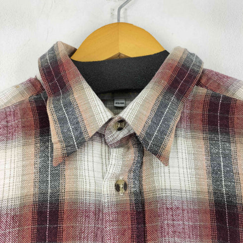 DAXON L/S オンブレチェックシャツ メンズ 45/46