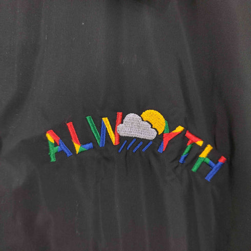 オールウェイズ ALWAYTH ナイロンコーチジャケット メンズ import:M