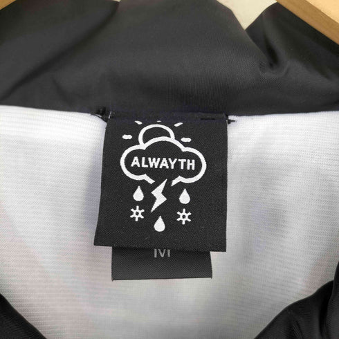 オールウェイズ ALWAYTH ナイロンコーチジャケット メンズ import:M