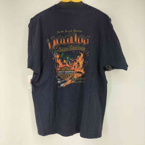 ハーレーダビッドソン HARLEY-DAVIDSON 90-00S バックプリント ポケット S/S Tシャツ メンズ JPN:XL