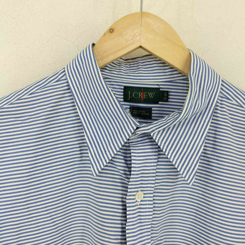 ジェイクルー J.CREW 巨人タグ マレーシア製 ストライプシャツ メンズ 16-34