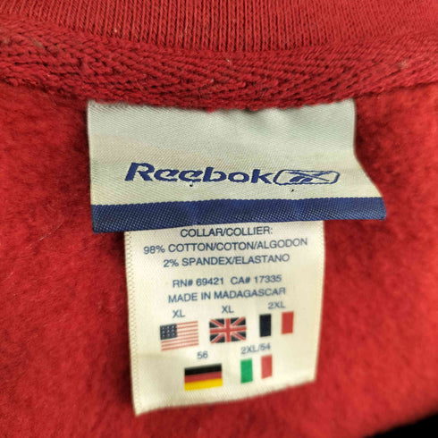 リーボック Reebok 00S ロゴ刺繍 スウェット メンズ US XL