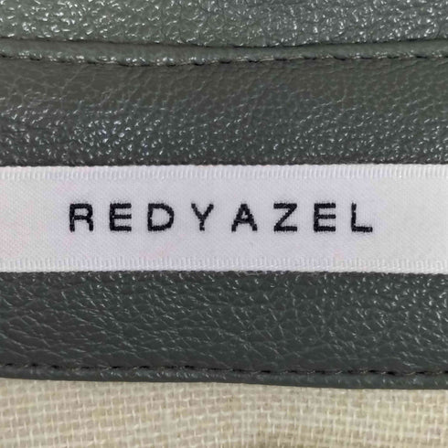 レディアゼル REDYAZEL フェイクレザー ジップアップ シャツジャケット レディース FREE
