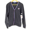 フレッドペリー FRED PERRY ジャージー素材 ラインデザインカーディガン メンズ K