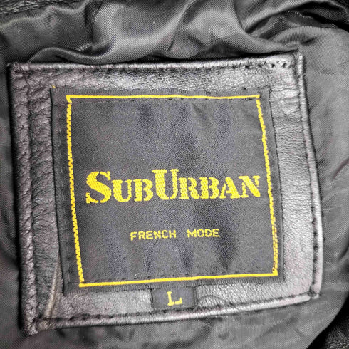 SUB URBAN レザージャケット メンズ JPN:L
