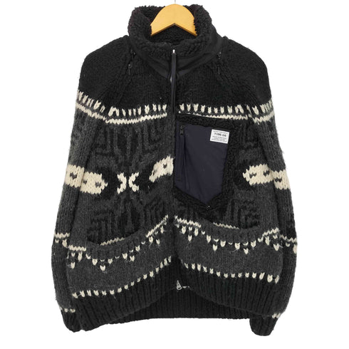 エレファントトライバルファブリックス ELEPHANT TRIBAL FABRICS 23AW HYBRID COWICHAN BLOUSON メンズ FREE