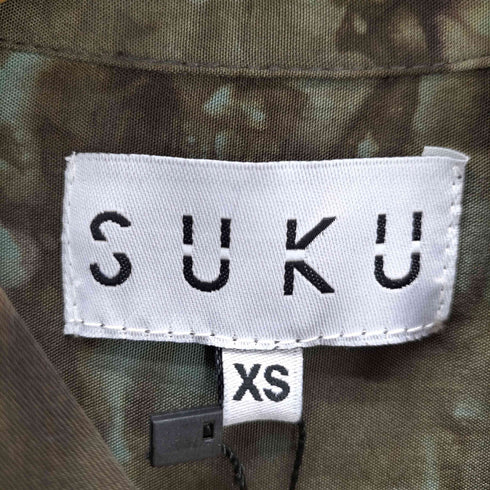 SUKU HOME SHADOW SUMMER NIGHT 半袖柄シャツ メンズ XS