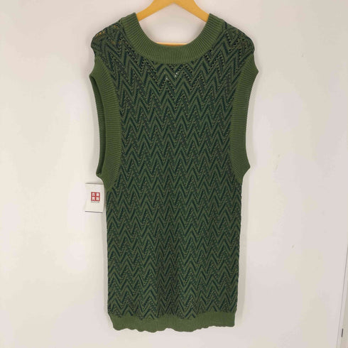 KACCO SHEER LACE KNIT VEST レディース JPN:M