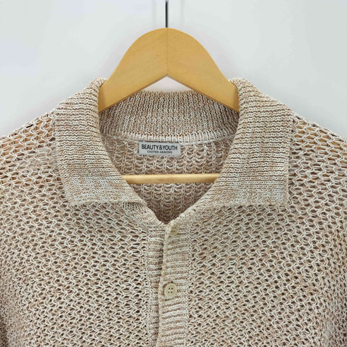 ビューティーアンドユースユナイテッドアローズ BEAUTY & YOUTH UNITED ARROWS ギマ RGER ポロ ニット メンズ JPN:L