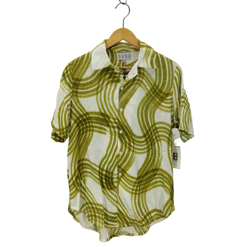 SUKU HOME SHADOW SUMMER PYJAMAS 半袖柄シャツ メンズ XS
