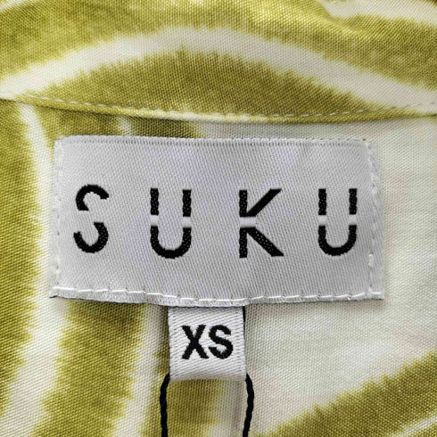 SUKU HOME SHADOW SUMMER PYJAMAS 半袖柄シャツ メンズ XS