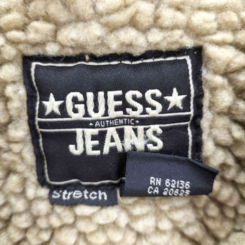 ゲスジーンズ GUESS JEANS 裏地 ボア コーデュロイ フライト ジャケット レディース import:M