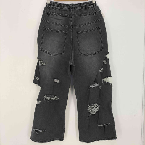 キャンディストリッパー Candy Stripper 24SS DAMAGE LAYERED DENIM PANTS レディース JPN:2