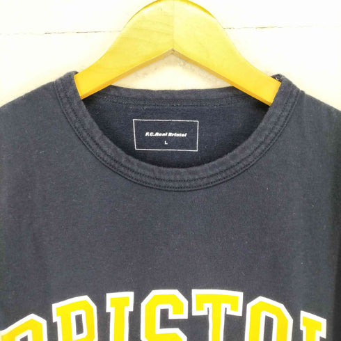 エフシーレアルブリストル F.C.Real Bristol アーチロゴ プリントTシャツ メンズ L