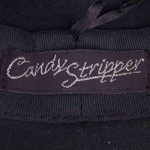 キャンディストリッパー Candy Stripper CHECK RIBBON BOWLER HAT レディース