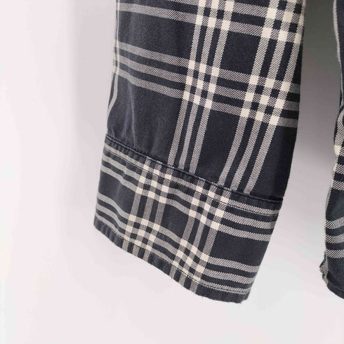 ポロジーンズカンパニーラルフローレン POLO JEANS COMPANY RALPH LAUREN 90S チェック柄 両フラップ コットン 長袖シャツ メンズ JPN:XL