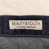 ビューティーアンドユースユナイテッドアローズ BEAUTY & YOUTH UNITED ARROWS 5P セミフレア デニム パンツ メンズ 34