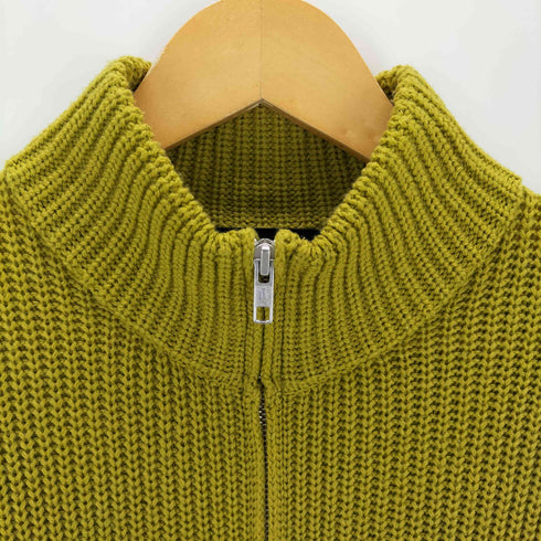 ユナイテッドアローズグリーンレーベルリラクシング UNITED ARROWS green label relaxing ジップアップニットカーディガン メンズ