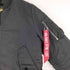 アルファインダストリーズ ALPHA INDUSTRIES ma-1 フライトジャケット レディース xxs